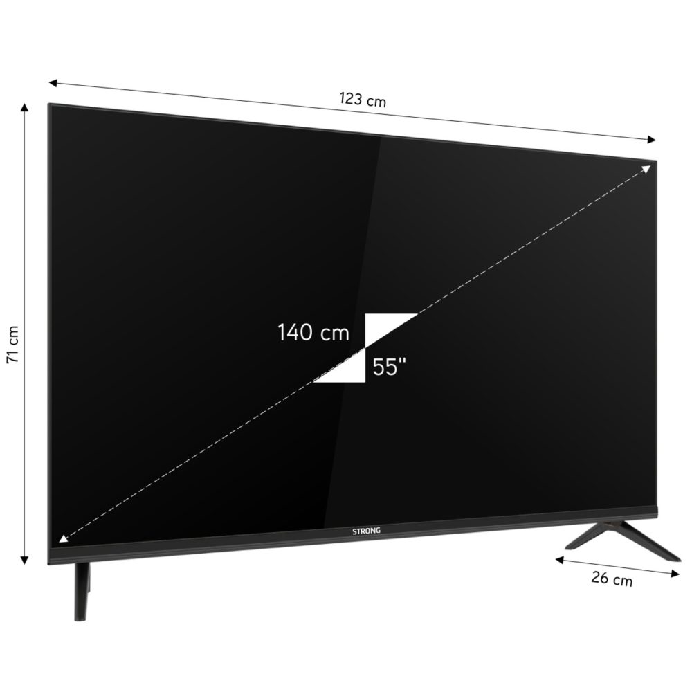 Strong ML55EW8000F 55" 140 Ekran 4K Ultra HD Android Tv