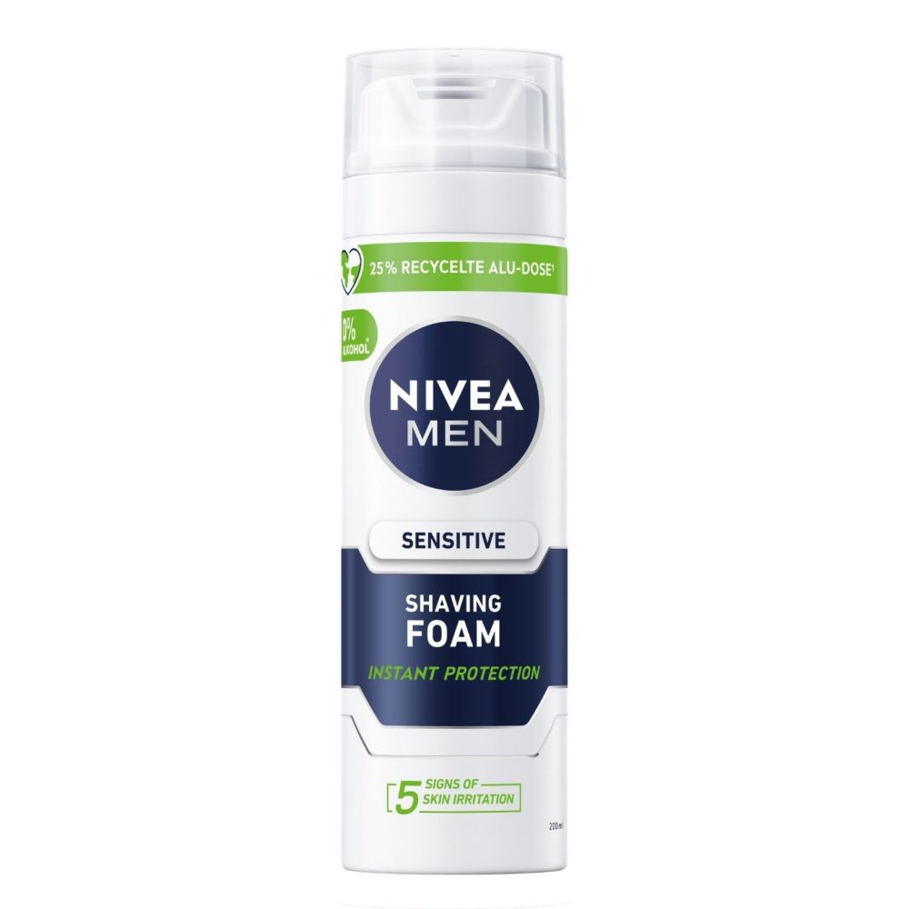 NIVEA MEN Erkek Hassas Ciltlere Özel Tıraş Köpüğü 200 Ml