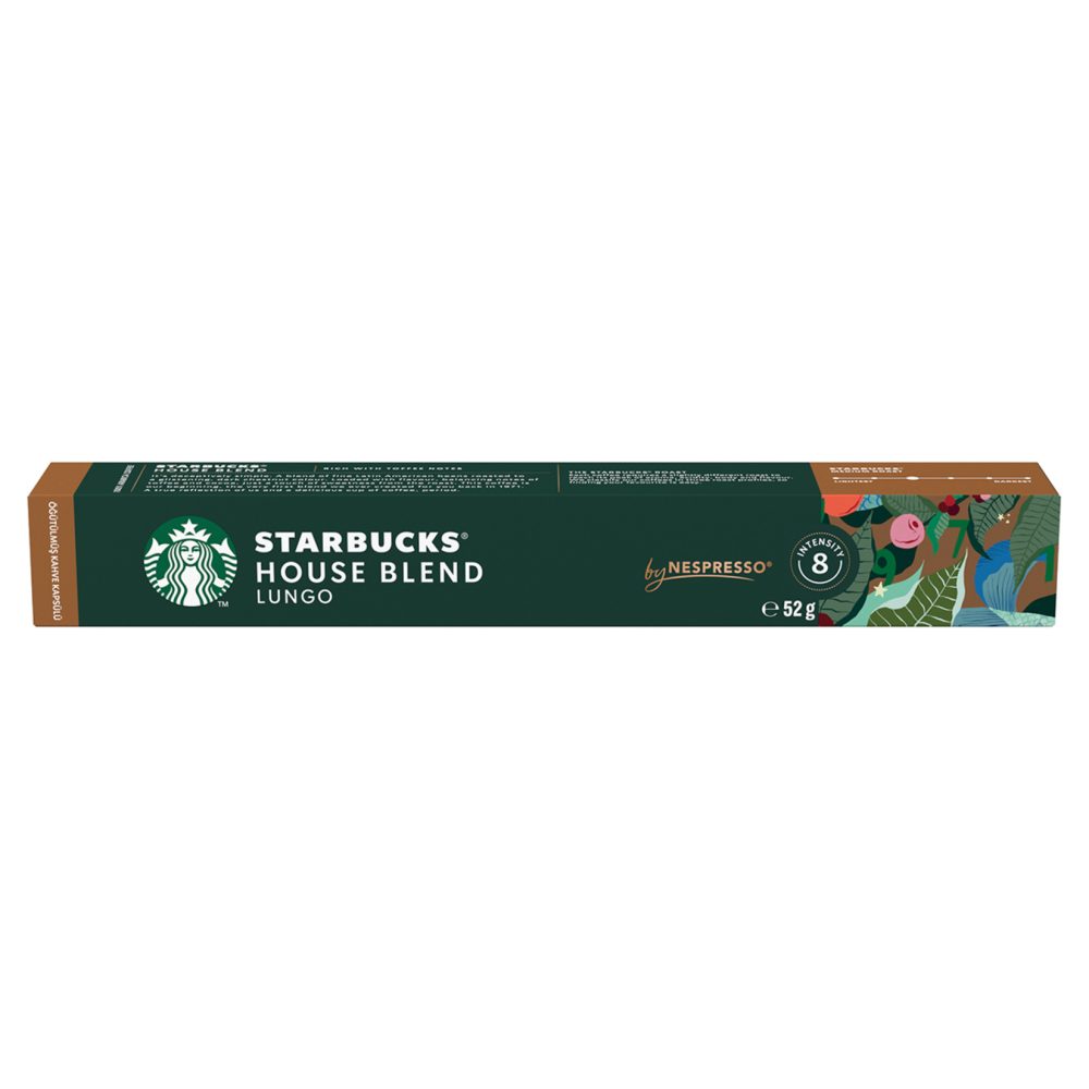 Starbucks By Nespresso House Blend Kapsül Kahve 10'lu 52 G