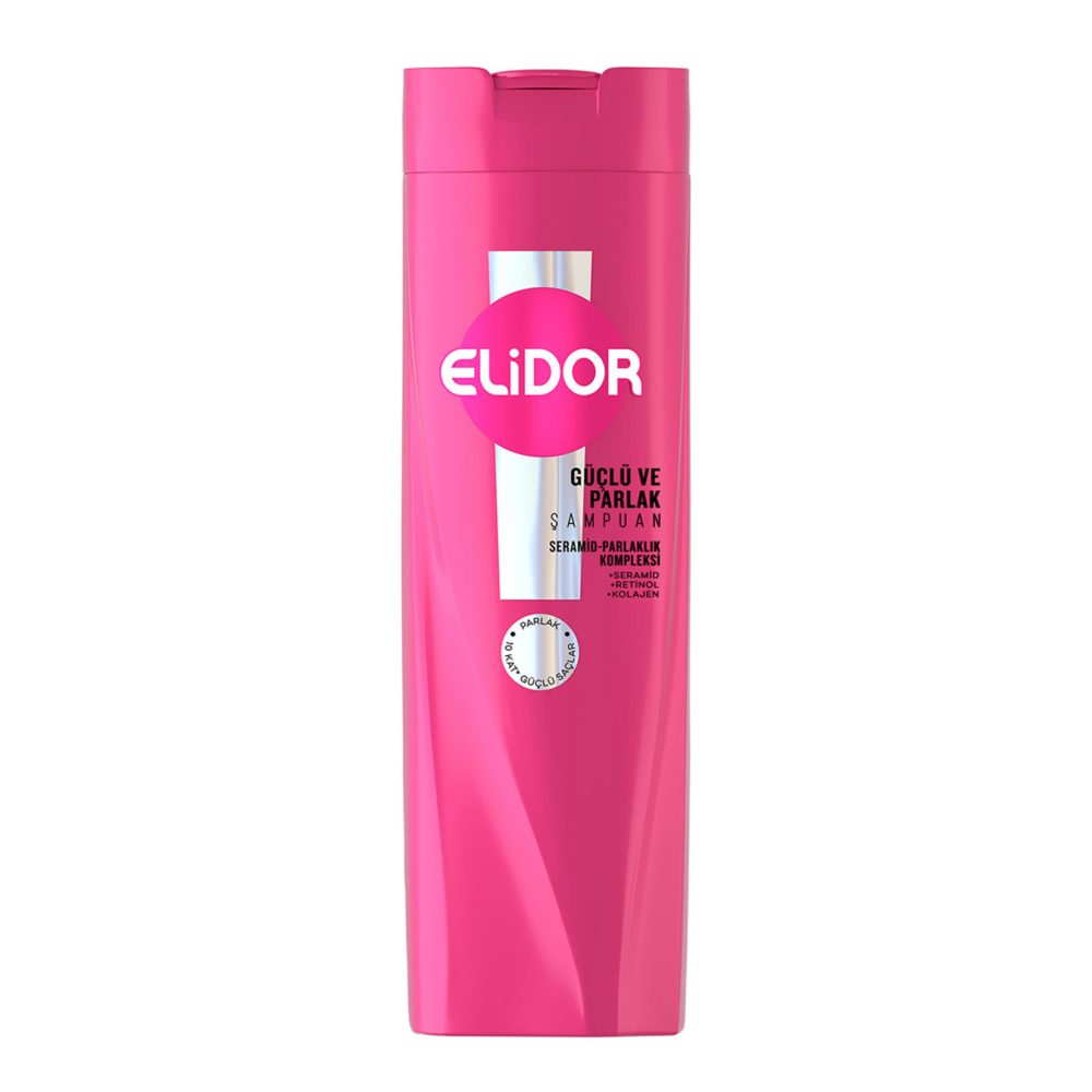 Elidor Saç Bakım Şampuanı Güçlü ve Parlak 400 Ml