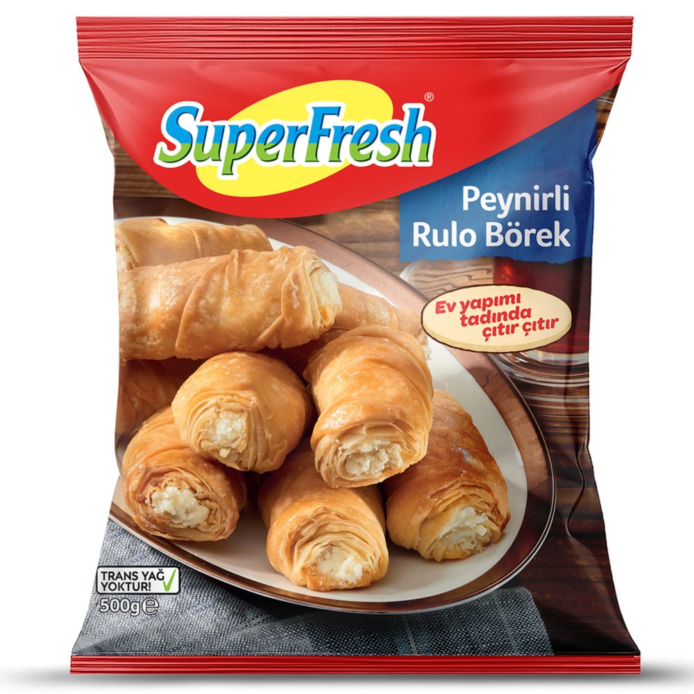 Superfresh Peynirli Rulo Börek 500 G