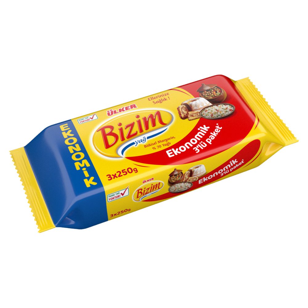 Bizim Yağ Klasik Paket 3 x 250 G