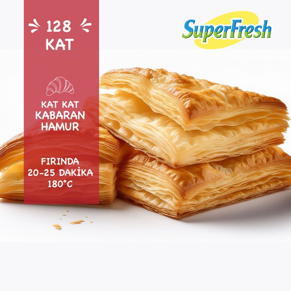 SuperFresh Milföy Hamuru 1 Kg