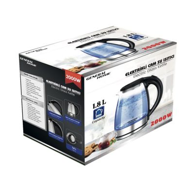 General Home GH-3300 Elektrikli Cam Su Isıtıcı