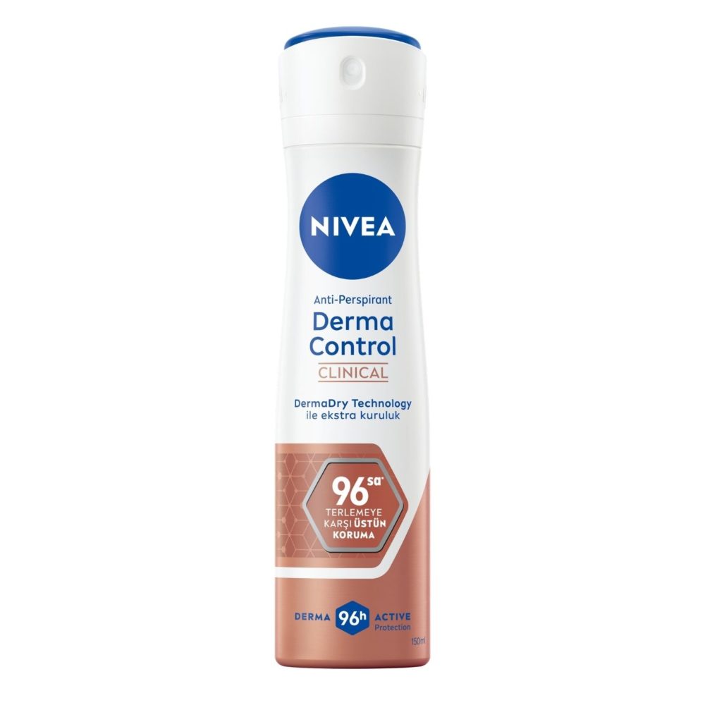 NIVEA Kadın Sprey Deodorant Derma Control Clinical 150 Ml