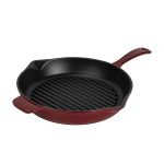 Lava Yuvarlak Izgara Tava 26 Cm Bordo