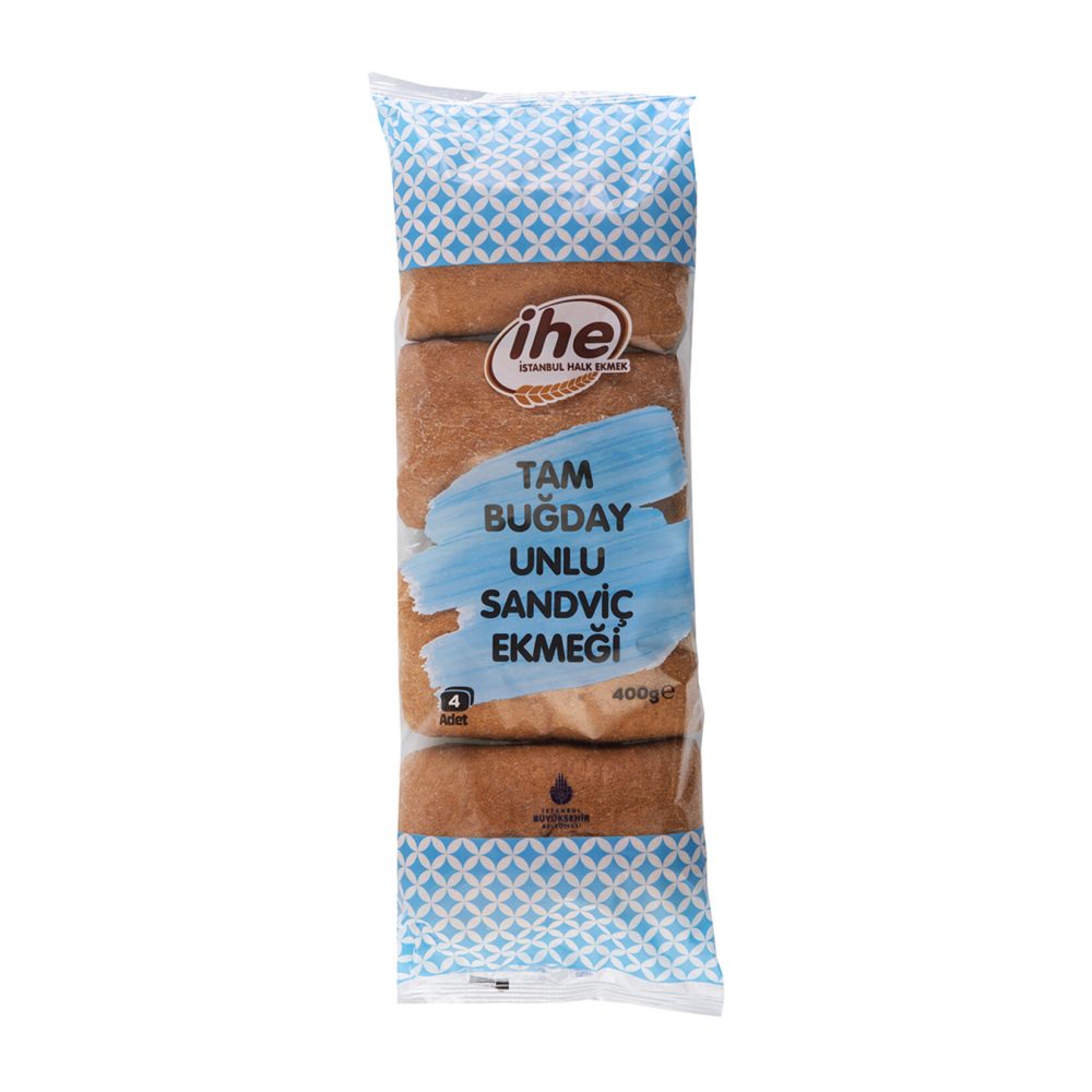 İhe Tam Buğday Unlu Sandviç 400 G