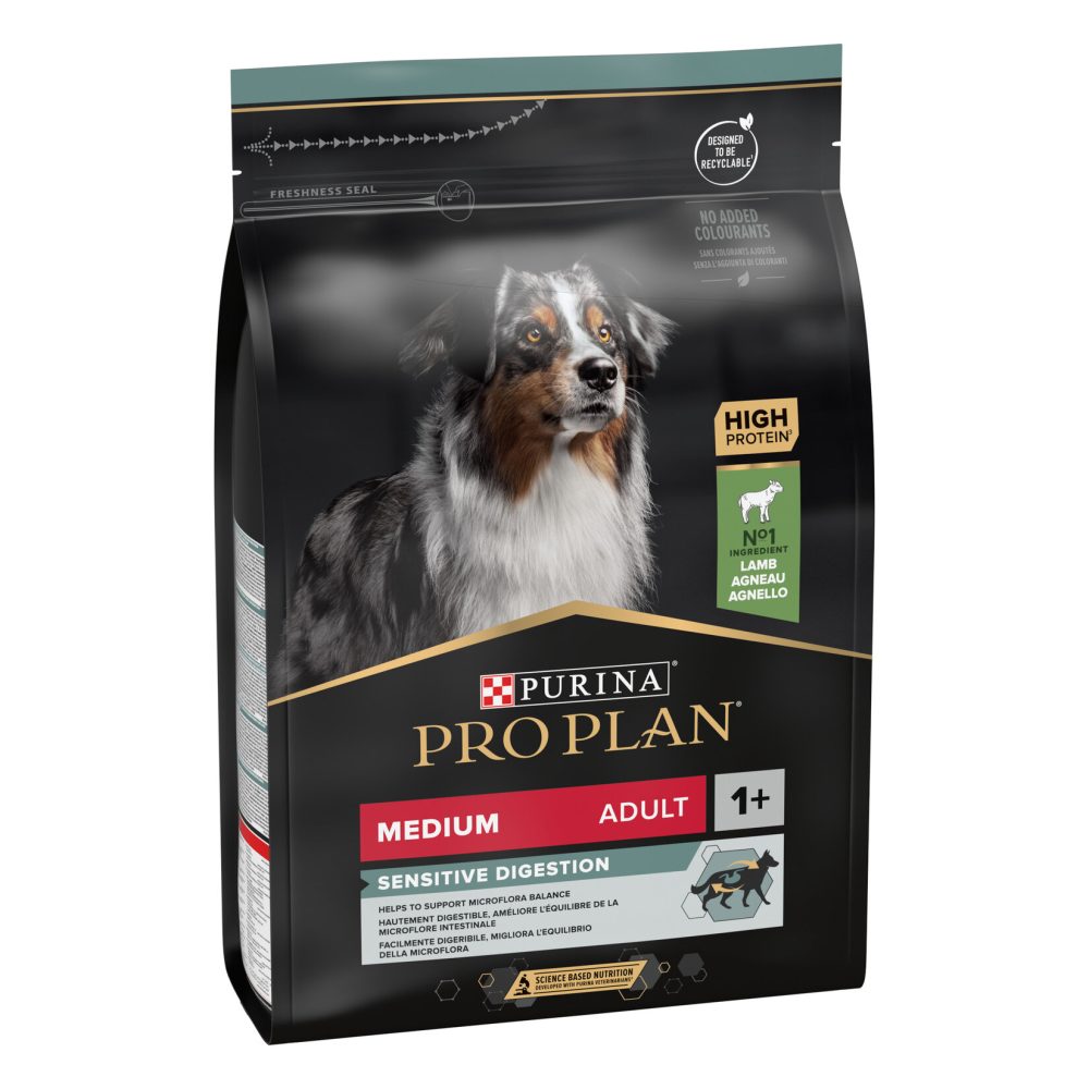 Pro Plan Orta Irk Yetişkin Köpek Kuzu Etli Köpek Maması 3 Kg
