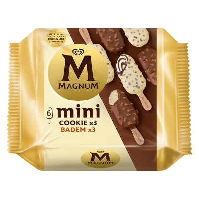 Magnum Mini Cookie & Badem 337.5 Ml