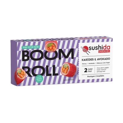 Sushida Karides & Avokado Boom Roll 370 G