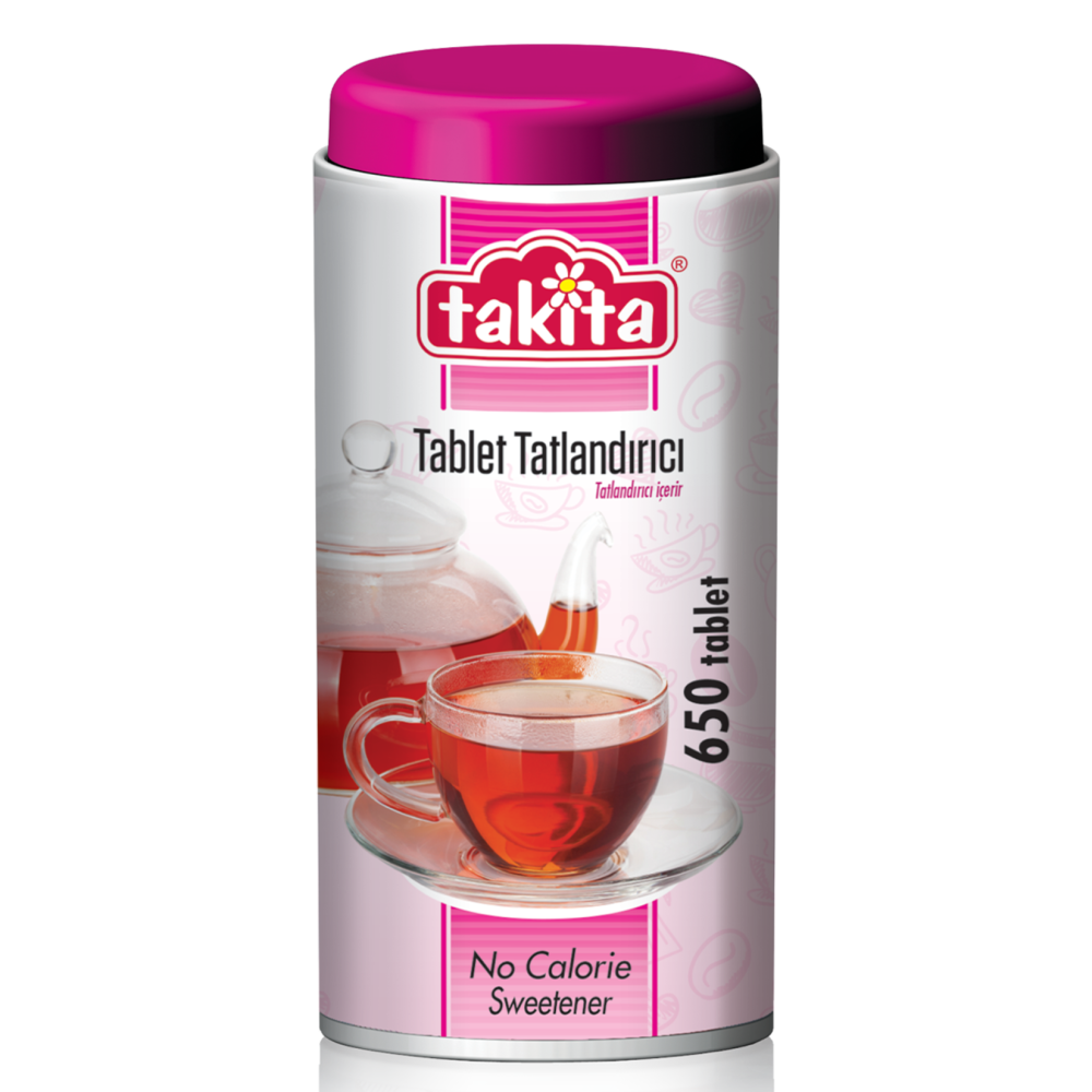 Takita Tablet Tatlandırıcı 650 Adet 32 G