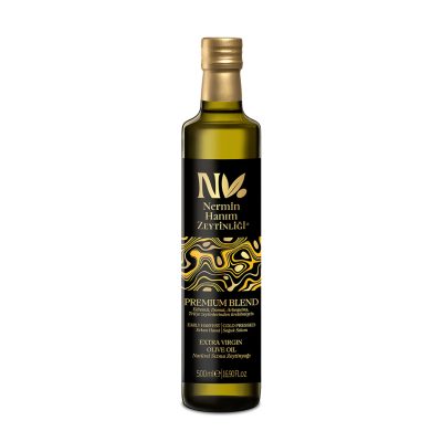 Nermin Hanım Zeytinliği Premium Blend Soğuk Sıkım Zeytinyağı 500 Ml