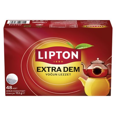 Lipton Extra Dem Demlik Poşet Çay 48'li 153 G