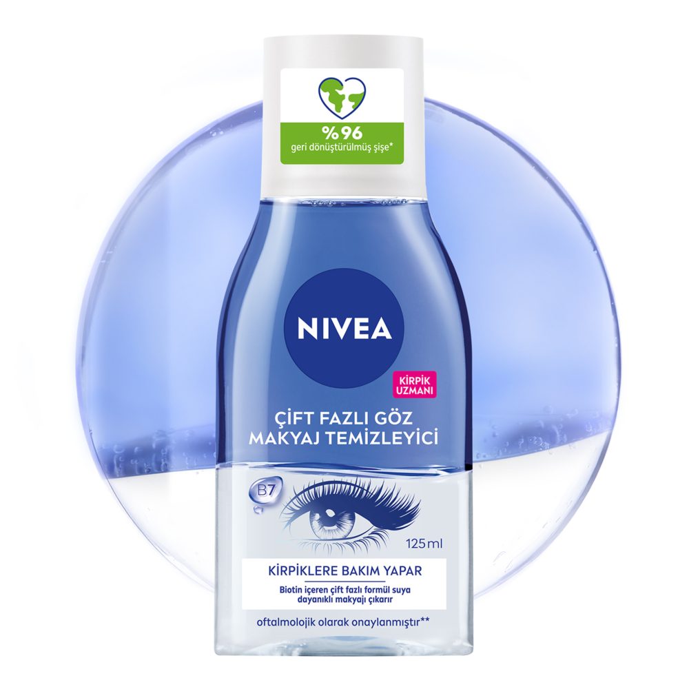 NIVEA Çift Fazlı Göz Makyaj Temizleyici Make Up Expert 125 Ml
