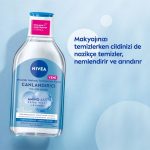 NIVEA Micellar Makyaj Temizleme Suyu Canlandırıcı Yüz,Göz ve Dudak için 400 ml