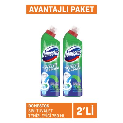 Domestos Sıvı Tuvalet Temizleyici 2 X 750 Ml