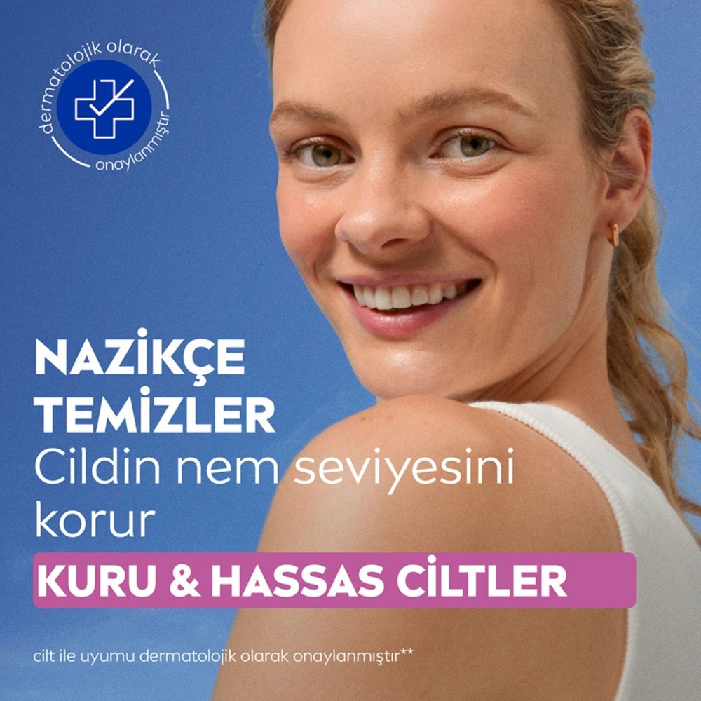 NIVEA Yatıştırıcı Yüz Temizleme Köpüğü 150 Ml, Kuru ve Hassas Cilt
