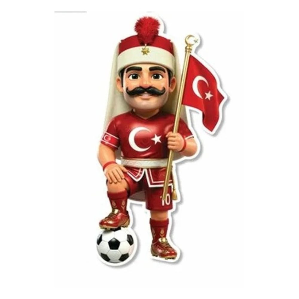 Delux Milli Takım Dekor Süs Seti