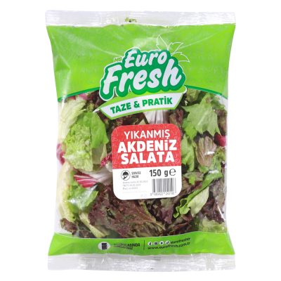 Eurofresh Doğranmış Karışık Akdeniz Salata 150 G