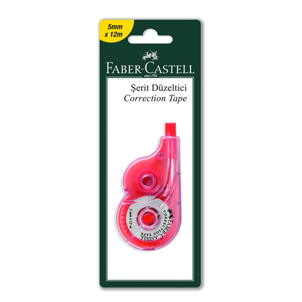 Faber-Castell Blister Şerit Düzeltici 5Mmx12m