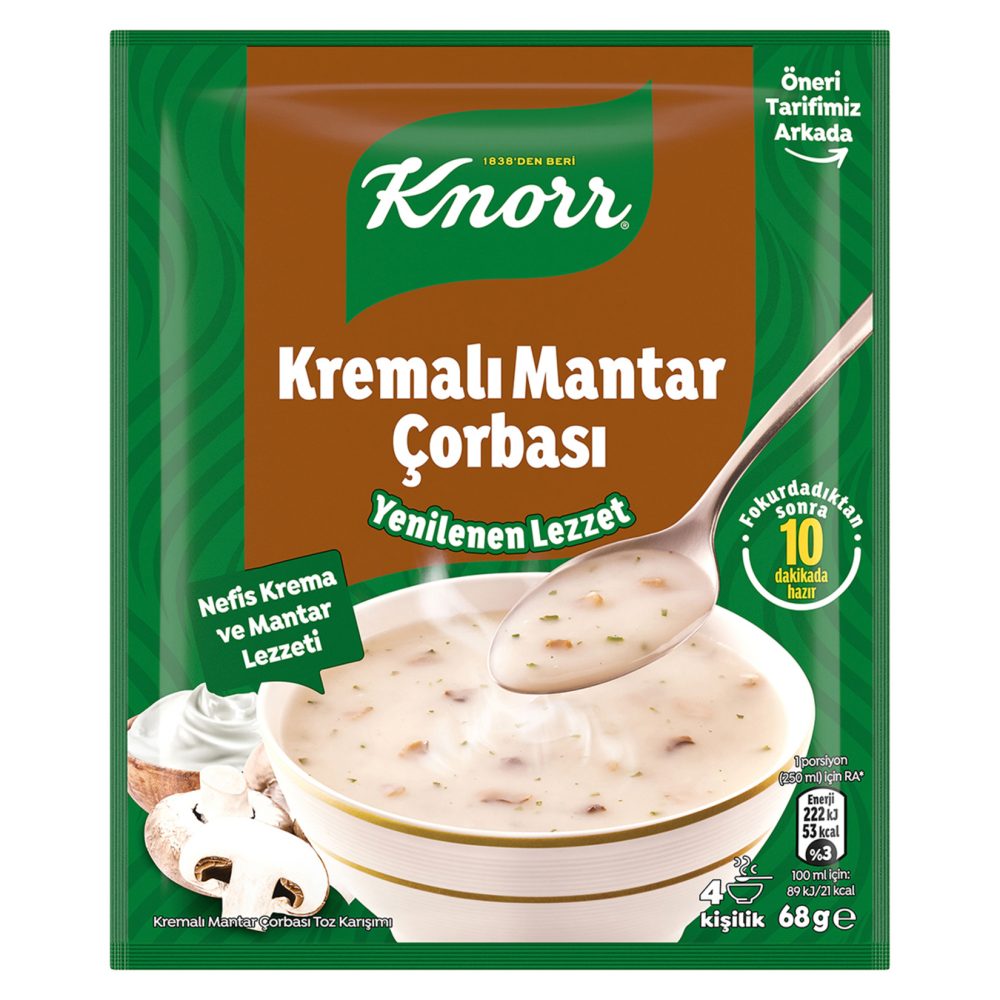 Knorr Kremalı Mantar Çorbası 68 G