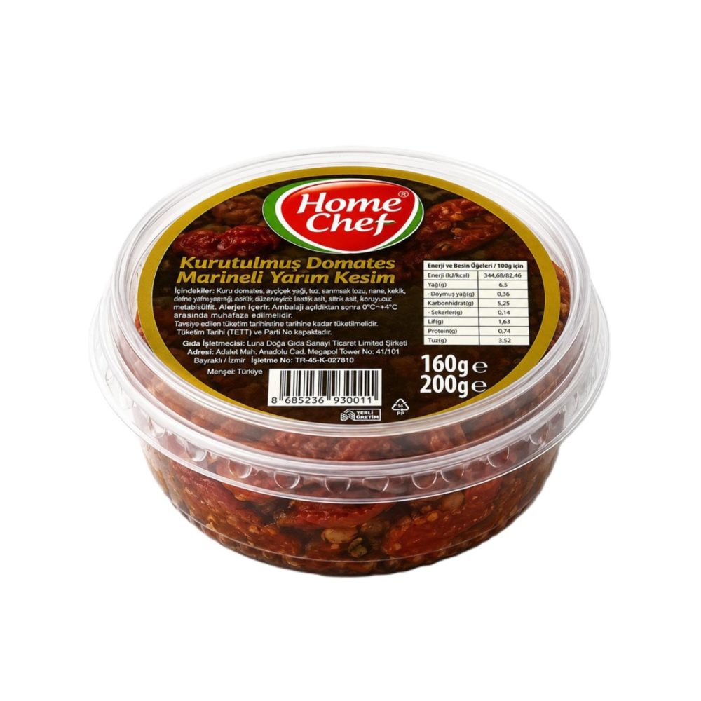 Home Chef Kuru Domates Yarı Kesim 200 G