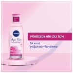 NIVEA Aqua Rose Organik Gül Suyu İçeren Nemlendirici Tonik 200 Ml