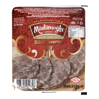 Müslümoğu Dilim Dana Kavurma 150 G