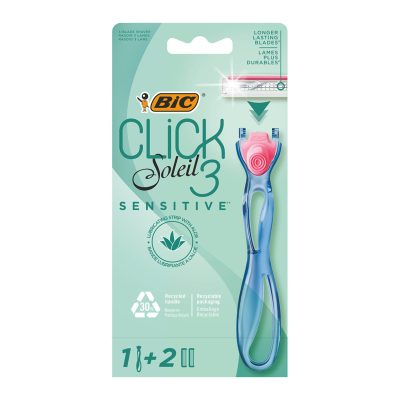 Bic Soleil Click Kadın Tıraş Bıçağı Makine + 2 Kartuş