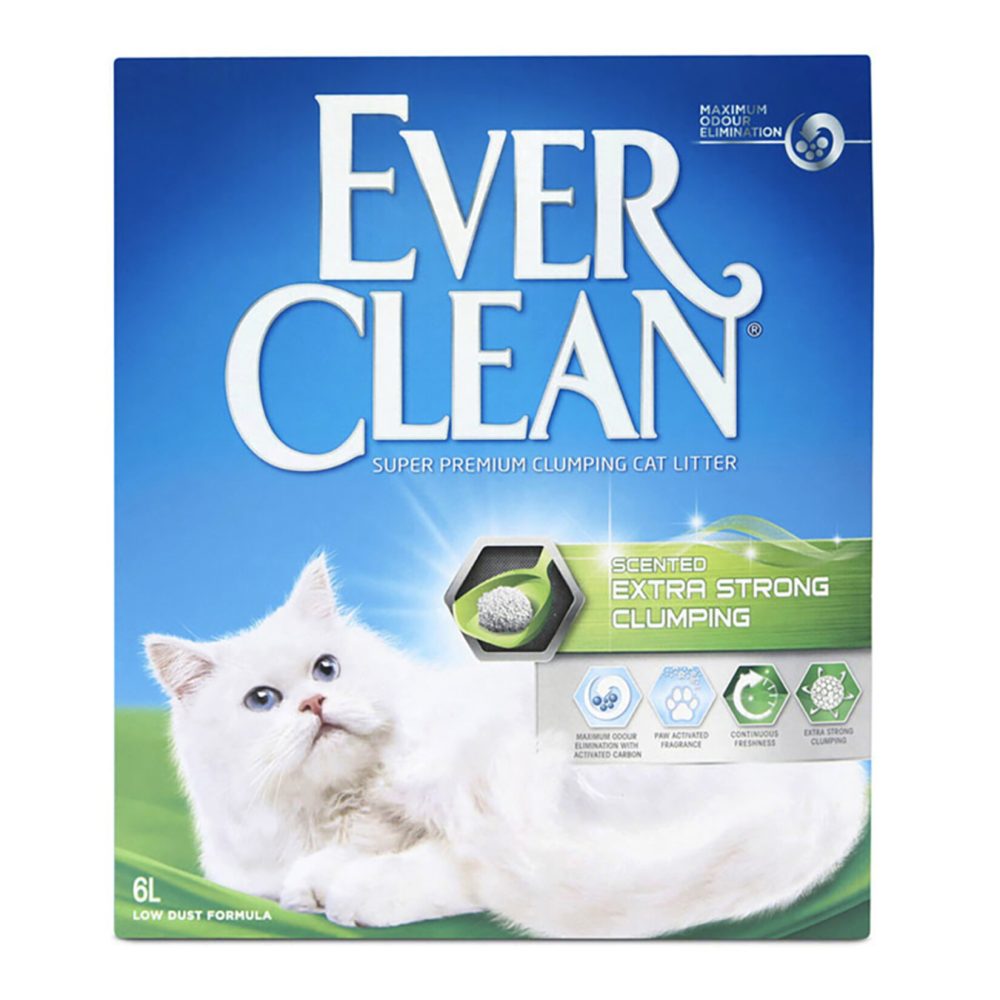 Ever Clean Extra Strong Clumping Esanslı Kedi Kumu 6 L