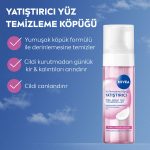 NIVEA Yatıştırıcı Yüz Temizleme Köpüğü 150 Ml, Kuru ve Hassas Cilt