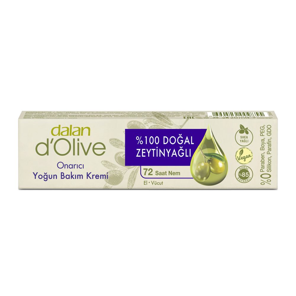 Dalan D'olive Yoğun Bakım Kremi Ultra Nemlendiren 20 Ml
