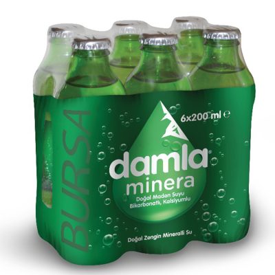 Damla Minera Mineralli Su 6 x 200 Ml