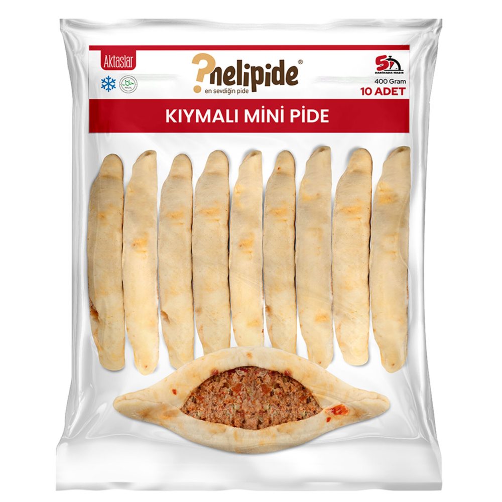 Nelipide Mini Kıymalı Pide 10x40 G