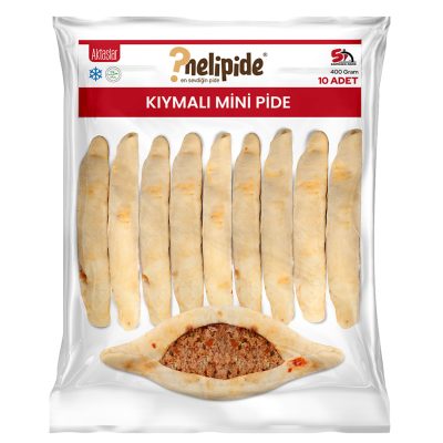 Nelipide Mini Kıymalı Pide 10x40 G