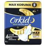 Orkid Ultra Ekstra Gece Ekstra Max 8'li