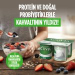 Activia Doğal Probiyotik Sade Yoğurt 4x100 G