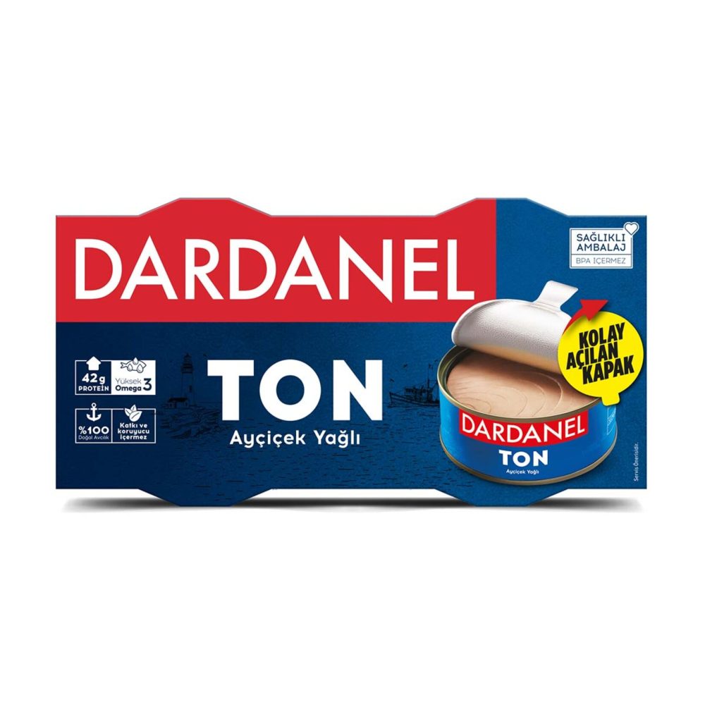 Dardanel Ayçiçek Yağlı Ton Balığı 2X140 G