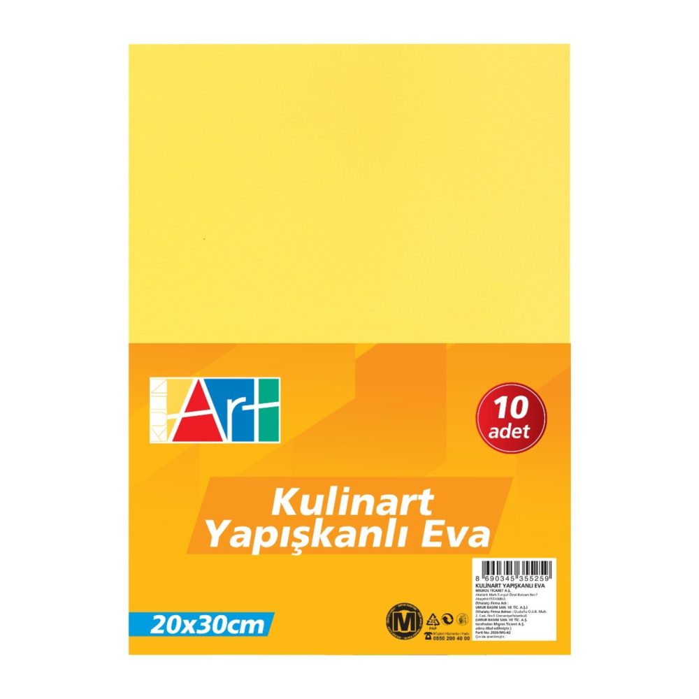 Kulinart Eva Yapışkanlı A4 10'lu