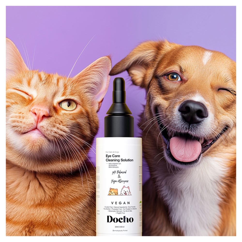 Docho Kedi ve Köpek Göz Temizleme Bakım Solüsyonu 50 Ml