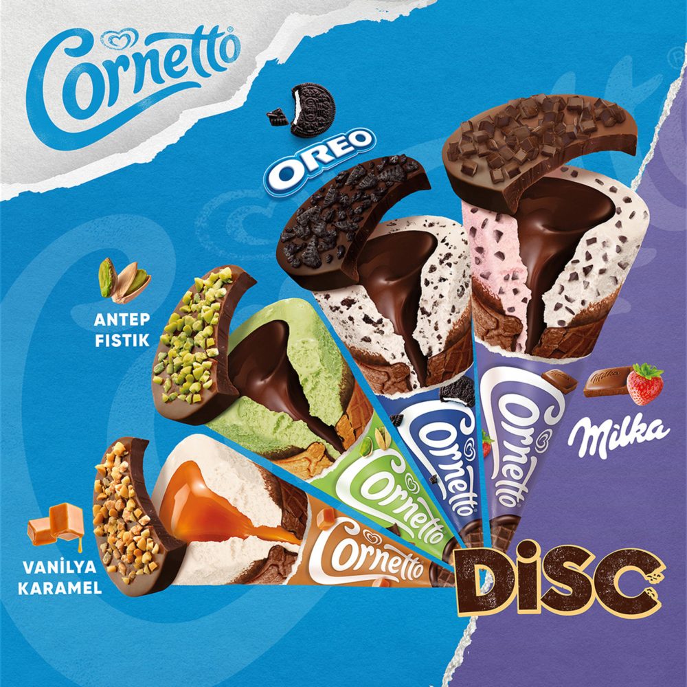 Cornetto Disc Milka 130 Ml