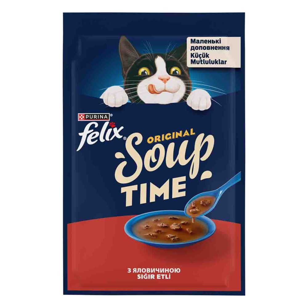 Felix Sığır Etli Kedi Çorbası 48 G