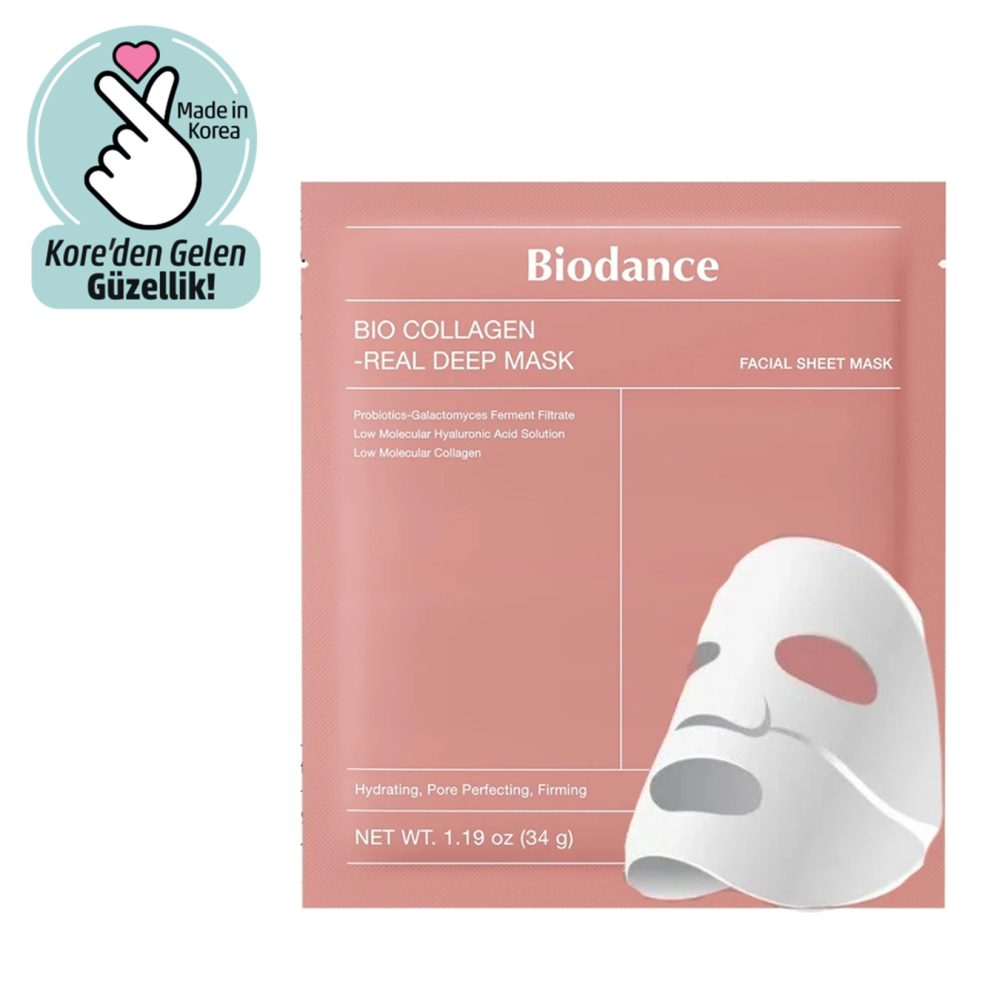 Biodance Bio Collagen Real Deep Mask 1 Adet 34 G