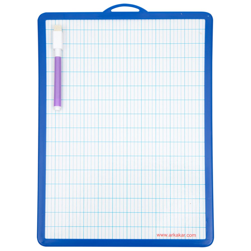 Yazı Tahtası Çift Taraflı 20Cmx27cm + Kalem