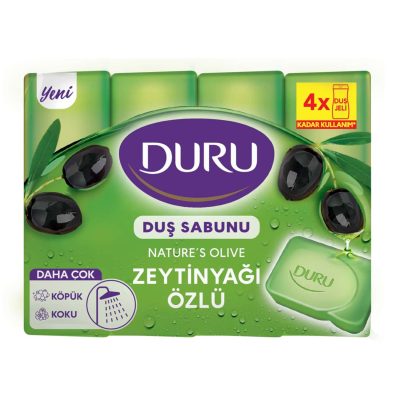 Duru Natural Olive Zeytinyağlı 4X150 G