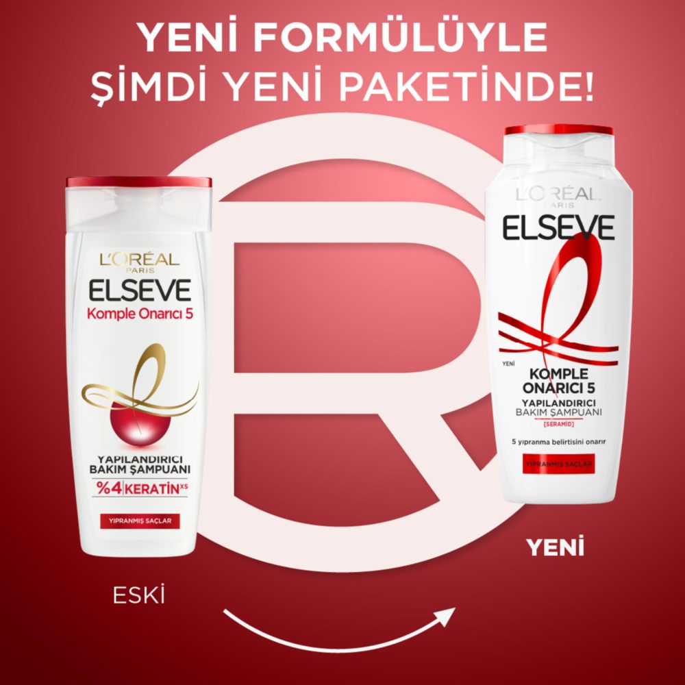 Elseve Komple Onarıcı 5 Bakım Şampuanı 300 Ml
