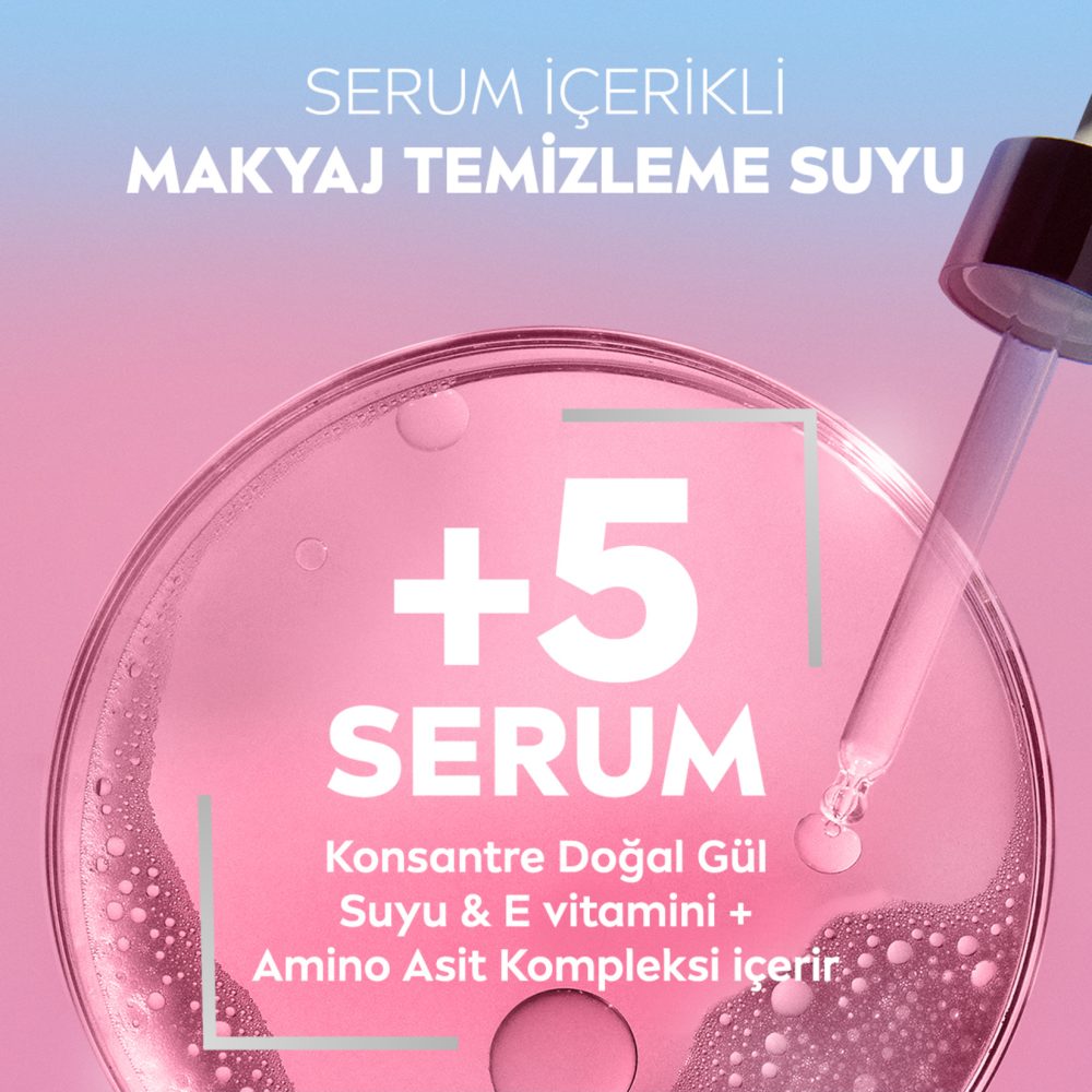NIVEA Aqua Rose Çift Fazlı Micellar Makyaj Temizleme Suyu 400 Ml