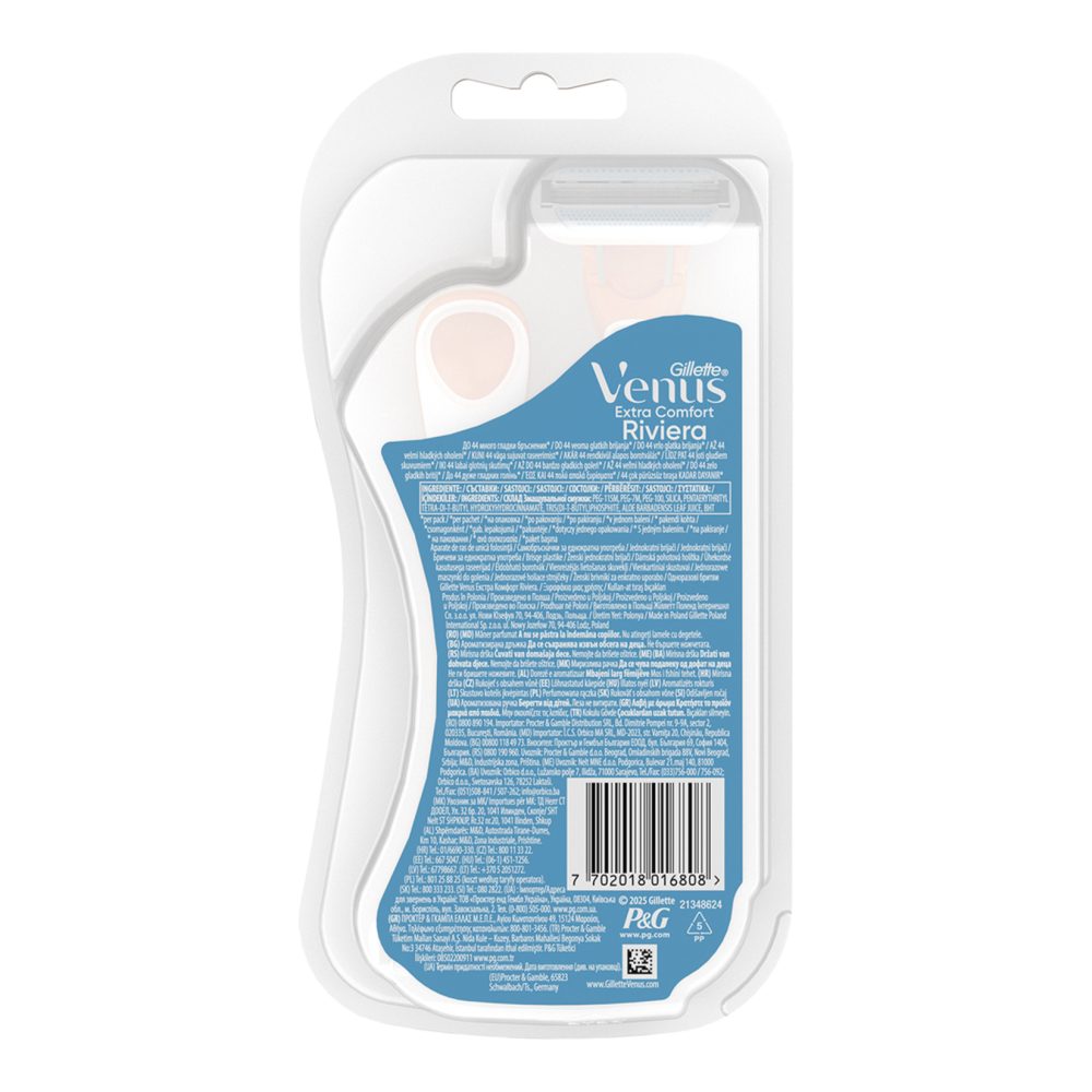 Gillette Venus Tıraş Makinesi Riviera Kadın 2'li