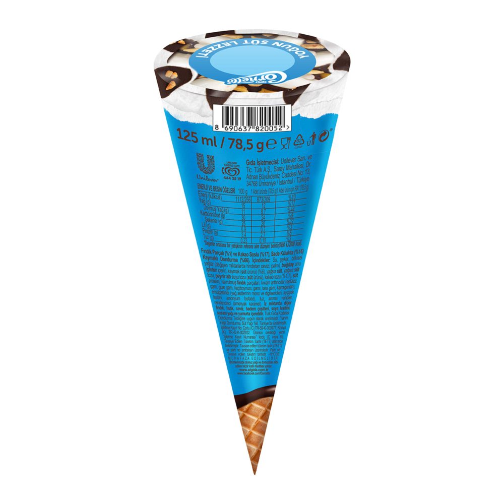 Cornetto Classico Kaymak 125 Ml