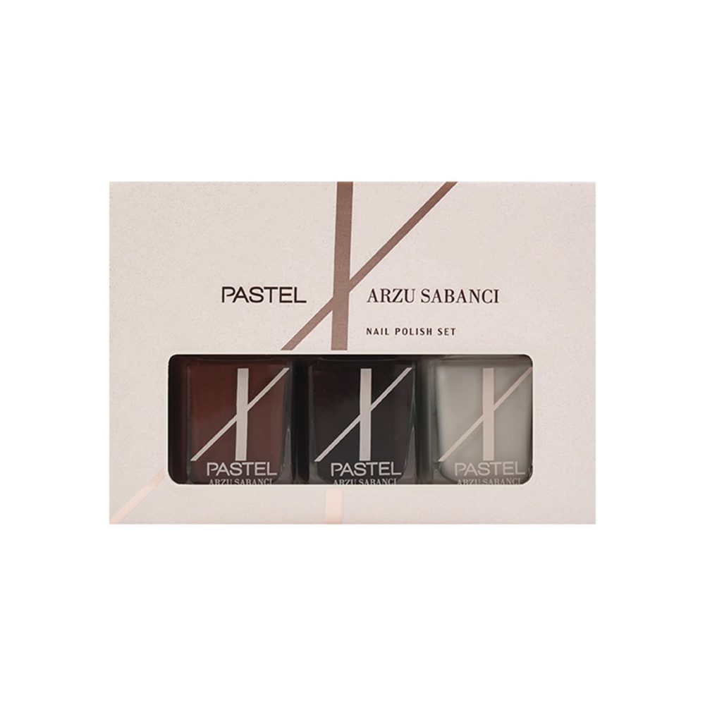 Pastel X Arzu Sabancı Oje Nail Polish Set 3
